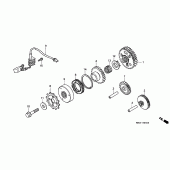 Схема узла: Генератор импульсов для Honda VFR800 VFR