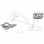 Схема вузла: Marks 92 для Honda VT600 Shadow VLX