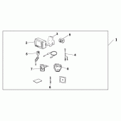 Схема узла: Kit navi garmin для Honda NT700 Deauville