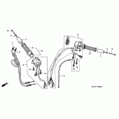 Схема узла: Switch/cable для Honda ST1100 Pan-European