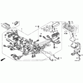Схема вузла: Wire Harness (2) для Honda CBR1000 CBR1000RR (ABS) Fireblade