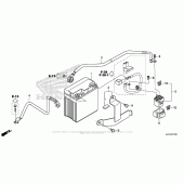 Схема вузла: Акумулятор для Honda CRF250 CRF250RL Rally