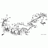 Схема узла: Proportion` control valve для Honda GL1800 Gold Wing