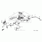 Схема вузла: Fuel pump для Honda NRX1800 Valkyrie Rune