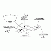 Схема вузла: Stripe 99-03 для Honda CBR1100XX Blackbird