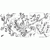 Схема вузла: Жгут проводки (abs) для Honda VFR800 Interceptor