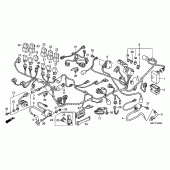 Схема узла: Электрооборудование (XL1000V) для Honda XL1000V Varadero