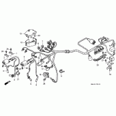 Схема вузла: Електрообладнання (VT1100C2) для Honda VT1100 Shadow ACE