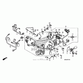 Схема вузла: Wire harness + ignition coil для Honda NT700 NT700V
