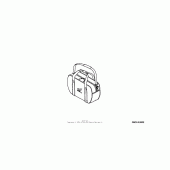 Схема узла: Saddlebag cooler (w/honda logo) для Honda GL1800 Gold Wing