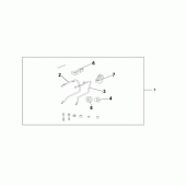 Схема вузла: Pannier stay set для Honda CBF500