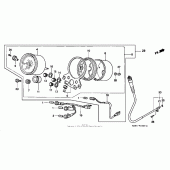Схема вузла: Спідометр для Honda CMX250 Rebel