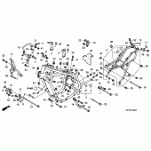 Схема узла: Рама для Honda NSA700 DN-01