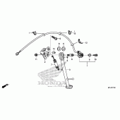 Схема узла: Подставка для Honda CBR600 CBR600RR
