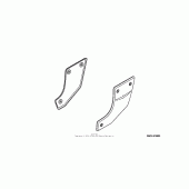 Схема узла: Swingarm pivot covers (chrome w/gl logo) для Honda GL1800 Gold Wing