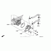 Схема вузла: Водяний насос для Honda NT700 NT700V