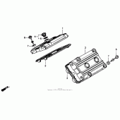 Схема узла: Клапанная крышка для Honda ST1100 Pan-European