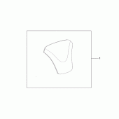 Схема вузла: Tank pad для Honda CB900 Hornet