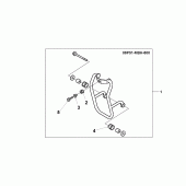 Схема узла: Радиатор для Honda VT1100 Shadow Aero