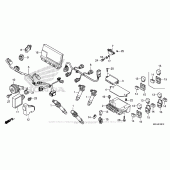 Схема вузла: Електрообладнання для Honda VFR1200 Crosstourer