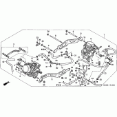 Схема узла: Карбюратор (ASSY.) (VT125C4/6) для Honda VT125 Shadow