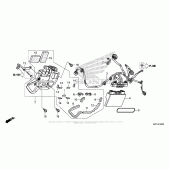 Схема вузла: Abs Control Unit (Cbr600Ra) для Honda CBR600