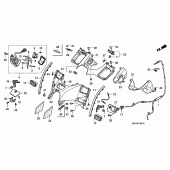 Схема вузла: Shelter (GL18006 / 7/8-E, ED, F, U) для Honda GL1800 Gold Wing