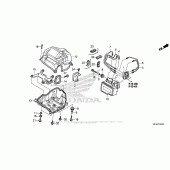Схема вузла: Abs Modulator для Honda VT1300 Interstate