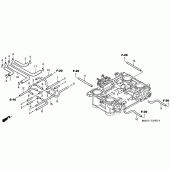 Схема узла: Дроссельная заслонка (TUBING) для Honda VFR800 VFR