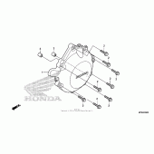 Схема вузла: Кришка генератора для Honda CB1000 CB1000R