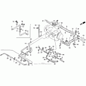 Схема узла: Tubing 1 для Honda GL1500 Gold Wing Aspencade