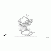 Схема вузла: Cylinder для Honda CRF150 CRF150RB