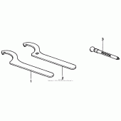 Схема вузла: Інструмент для Honda XR600