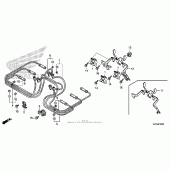 Схема узла: Катушка зажигания для Honda GL1800 Gold Wing