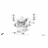 Схема узла: Tpms receiver unit для Honda GL1800 Gold Wing