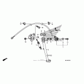 Схема вузла: Підставка для Honda CBR600 CBR600RR
