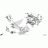 Схема вузла: Control unit для Honda GL1800 Gold Wing F6B Bagger