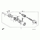 Схема узла: Стартер электрический для Honda CB1100 CB1100SF X11