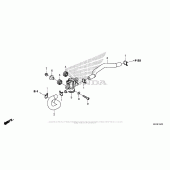 Схема вузла: Air Injection Solenoid Valve для Honda CMX300 Rebel