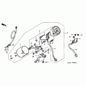 Схема вузла: Спідометр для Honda VT1100 Shadow Sabre