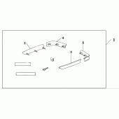 Схема вузла: Saddlebag s * nh1z * для Honda GL1800 Gold Wing