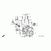 Схема узла: Клапанная крышка для Honda XR400