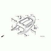 Схема узла: Задний обтекатель (CBR900RRY,1/RE1) для Honda CBR900RR CBR929RR Fireblade