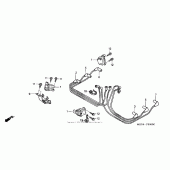 Схема узла: Катушка зажигания для Honda NRX1800 Valkyrie Rune