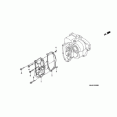 Схема узла: Shift cover для Honda ST1100 Pan-European
