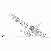 Схема узла: Reduction Gear для Honda VFR1200 VFR