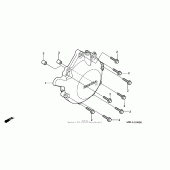 Схема узла: Крышка генератора для Honda CBR1000 CBR1000RR Fireblade