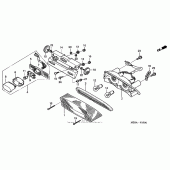 Схема вузла: Задній ліхтар (Стоп-сигнал) для Honda VT600 Shadow VLX Deluxe