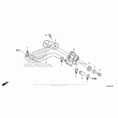Схема вузла: Air Injection Solenoid Valve для Honda CBR300R