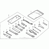 Схема вузла: Інструмент для Honda CBR900RR CBR919RR Fireblade